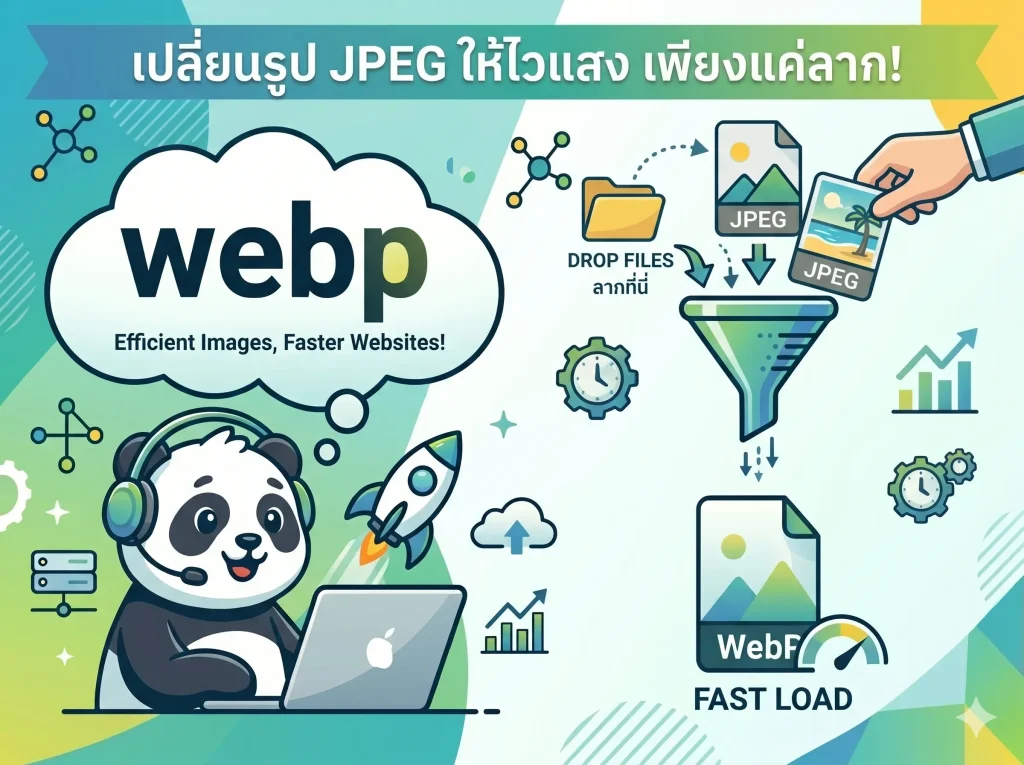 การจัดการภาพเป็นหนึ่งในวิธีที่ง่ายและได้ผลเร็วที่สุดในการเพิ่มประสิทธิภาพเว็บไซต์ เพียงแค่เลือกฟอร์แมตที่เหมาะสม ลดขนาดไฟล์ และใช้เครื่องมือที่มีอยู่ คุณก็สามารถทำให้เว็บโหลดเร็วขึ้นได้ทันทีโดยไม่ต้องแก้โค้ดมากมาย นอกจากนี้ การเลือก “ขนาดภาพที่เหมาะสม” ก็สำคัญไม่แพ้กัน โดยทั่วไปแนะนำว่า: ภาพในเนื้อหา (Content) ควรมีความกว้างประมาณ 800–1200 px ภาพ Thumbnail หรือรูปเล็ก ใช้ประมาณ 300–400 px ภาพแบบเต็มหน้าจอ (Banner / Hero) ไม่ควรเกิน 1920 px ในด้านขนาดไฟล์: ควรอยู่ที่ประมาณ 100–300 KB ต่อภาพ ภาพขนาดใหญ่สามารถเพิ่มได้ถึง ไม่เกิน 500 KB และหากต้องการให้ได้สมดุลระหว่างความคมชัดกับขนาดไฟล์ แนะนำให้ตั้งค่า Quality ประมาณ 70–80% ซึ่งจะช่วยลดขนาดไฟล์ลงได้มาก โดยที่สายตาแทบไม่เห็นความแตกต่าง ไม่ว่าคุณจะเป็นนักพัฒนา หรือสายทำคอนเทนต์ การใส่ใจรายละเอียดเล็กๆ อย่างรูปภาพ จะช่วยยกระดับเว็บไซต์ของคุณให้ดูเป็นมืออาชีพมากขึ้น และยังส่งผลดีต่อความเร็วโดยรวมของเว็บไซต์อีกด้วย 🚀